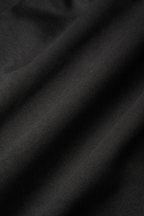 Relief embroidered chino jacket (Black)