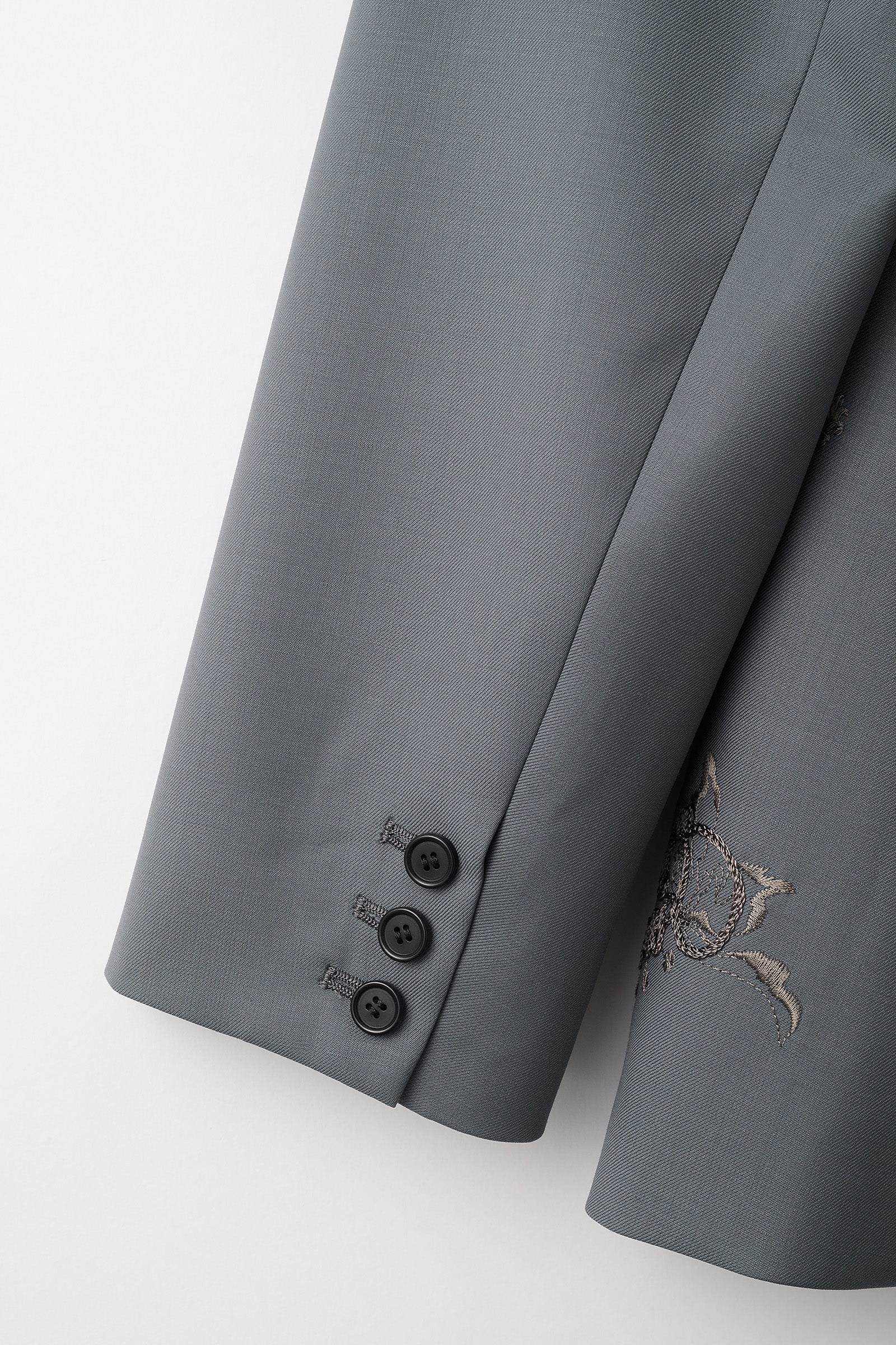 Surfacing embroidered jacket (Gray)