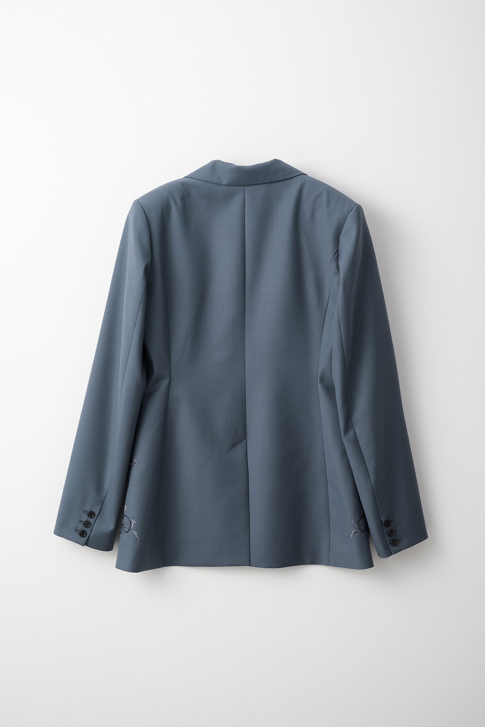 Surfacing embroidered jacket (Blue)