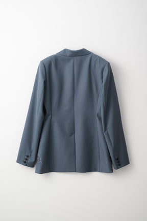 Surfacing embroidered jacket (Blue)