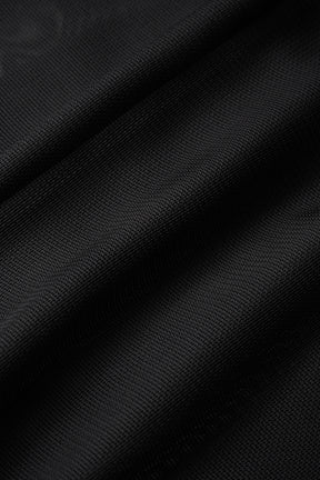 Loop embroidered mesh jacket (Black)