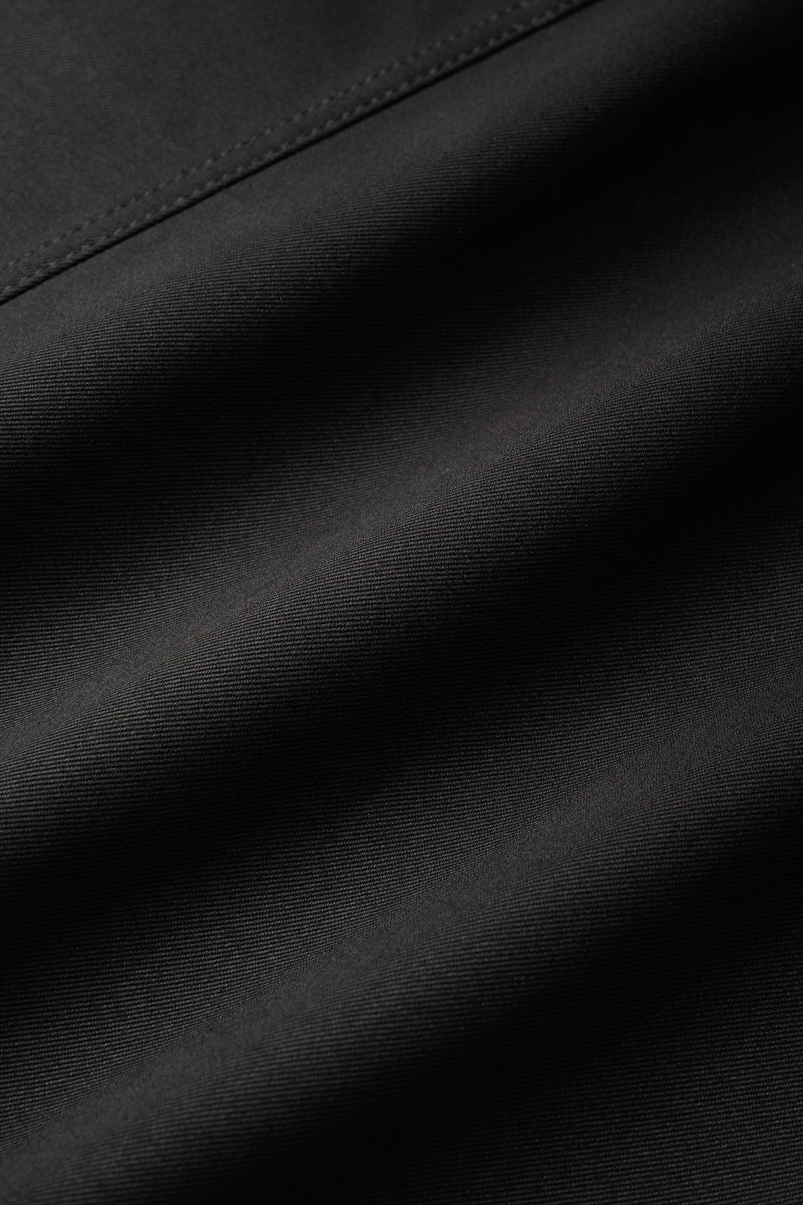 Relief embroidered chino skirt (Black)