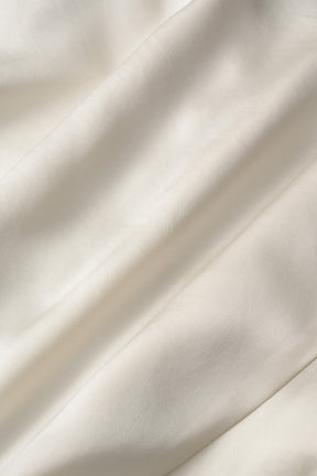 Cascade satin skirt (Ivory)