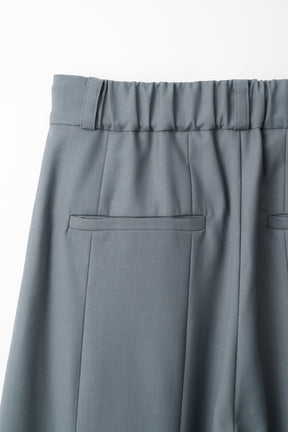 Barrel flare trousers (Gray)