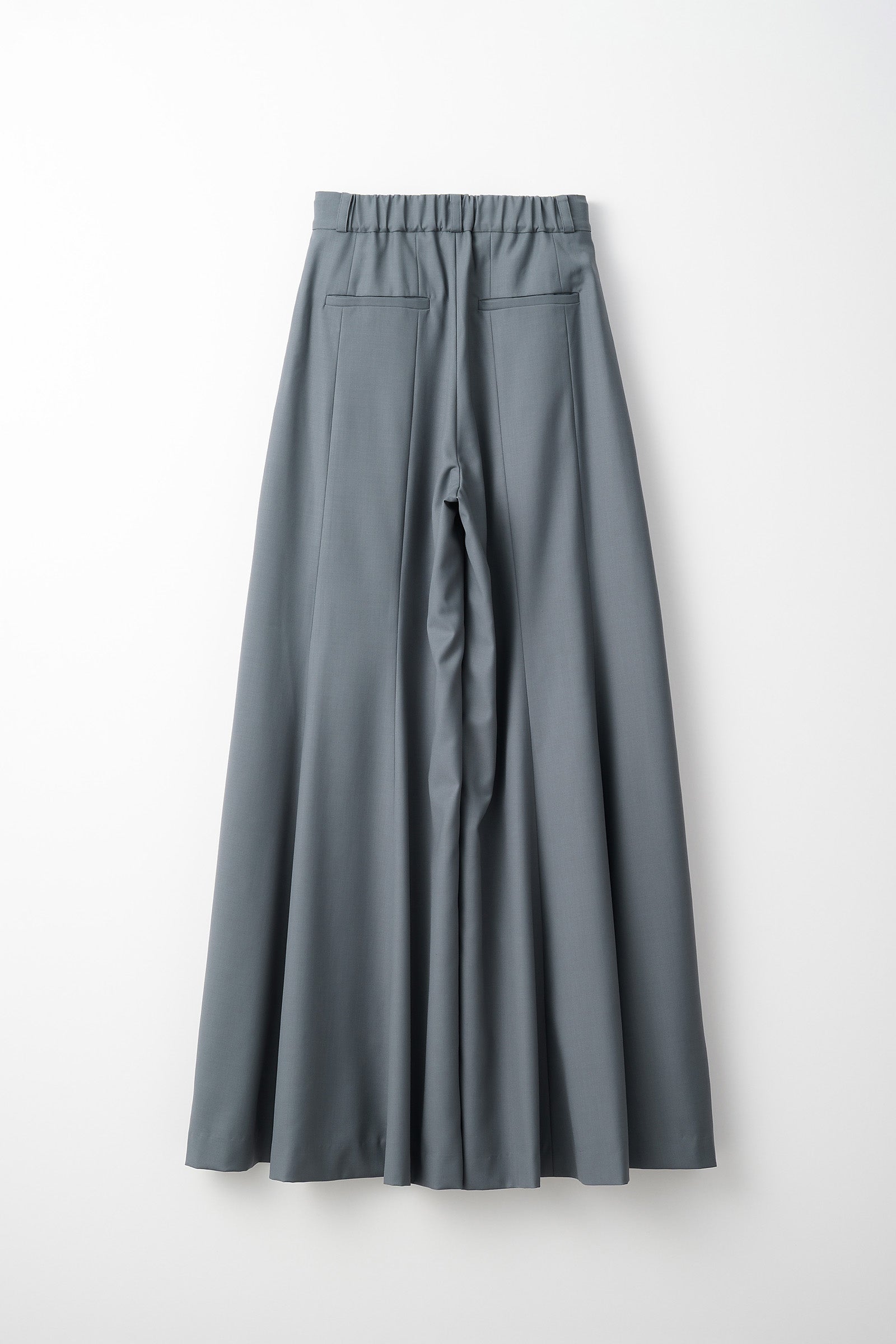 Barrel flare trousers (Gray)