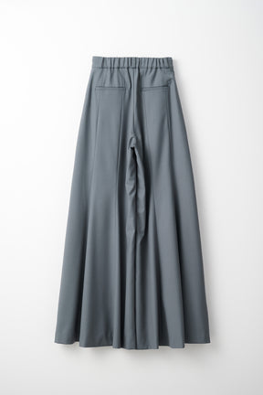 Barrel flare trousers (Gray)