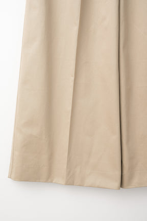 Relief embroidered chino trousers (Beige)