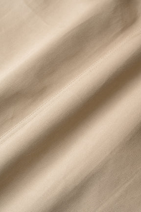 Relief embroidered chino trousers (Beige)