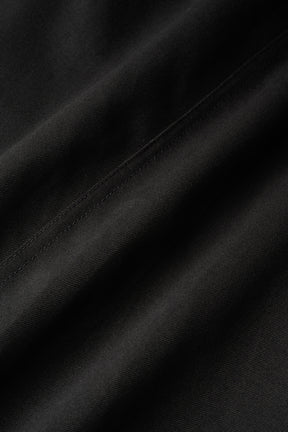 Relief embroidered chino trousers (Black)