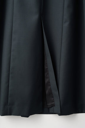 Classic lace jacket dress (Dark green)