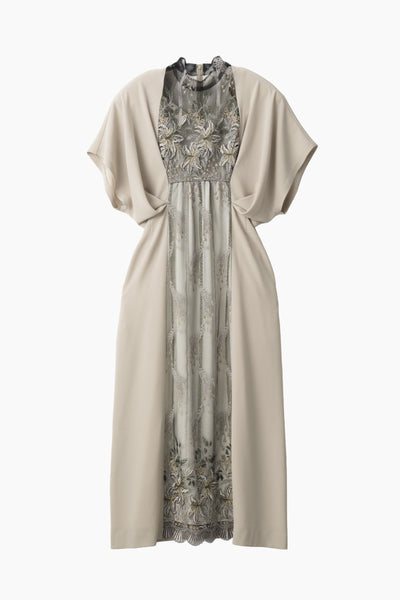 Classic lace dress (Ecru)
