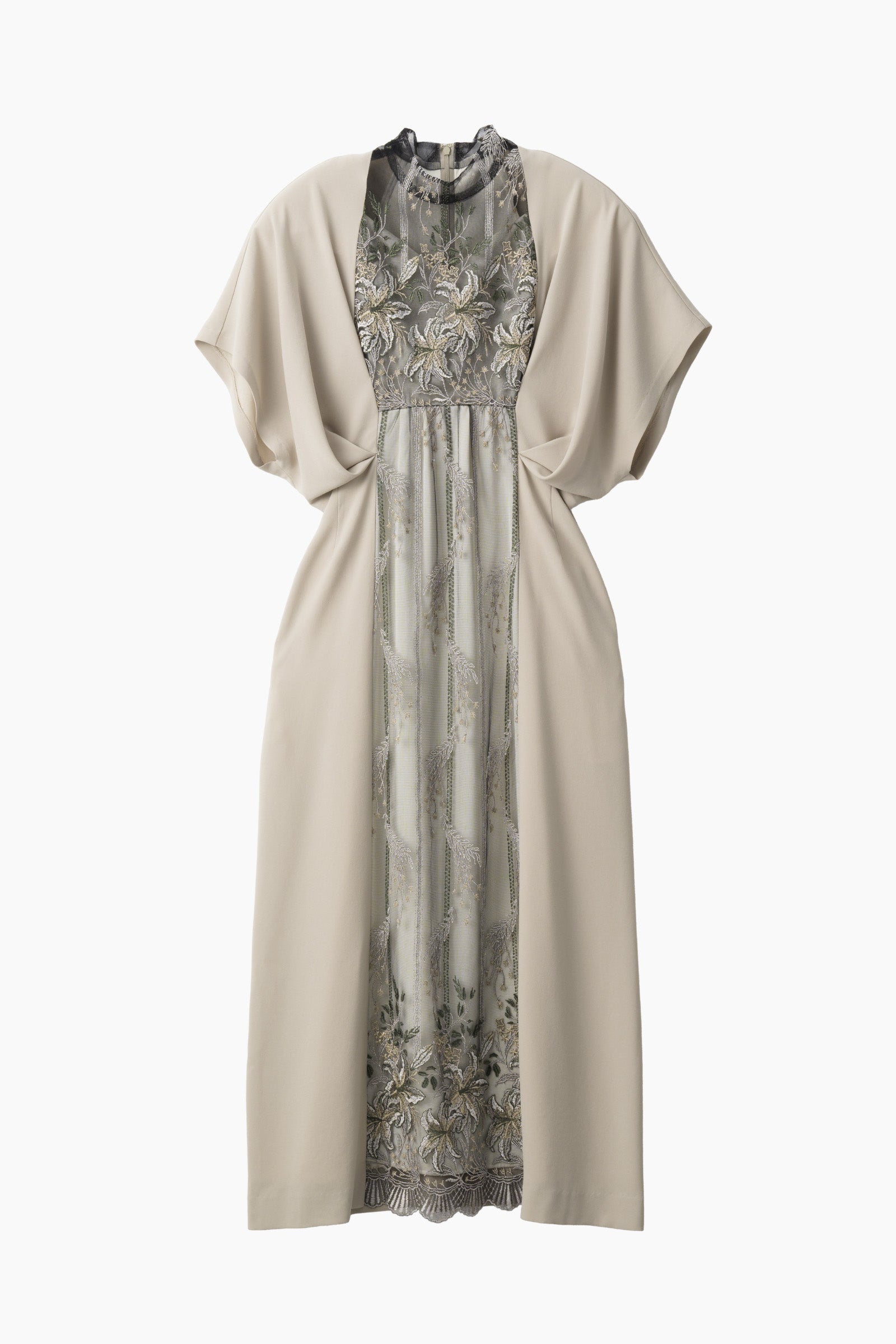 Classic lace dress (Ecru)