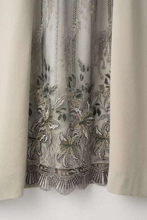 Classic lace dress (Ecru)