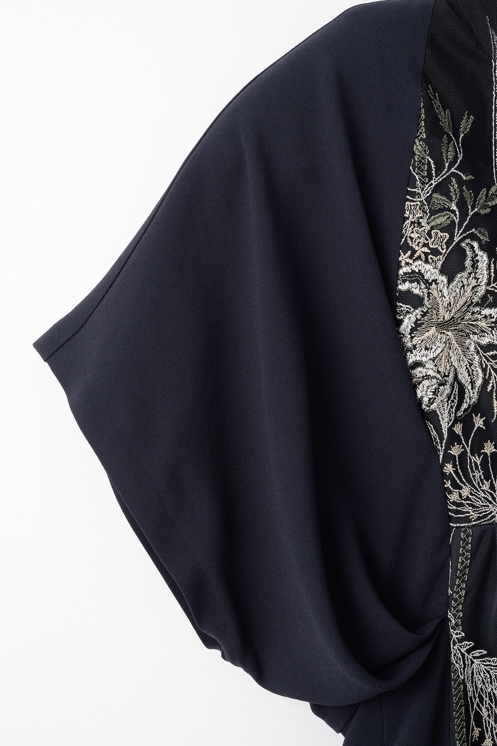 Classic lace dress (Navy)