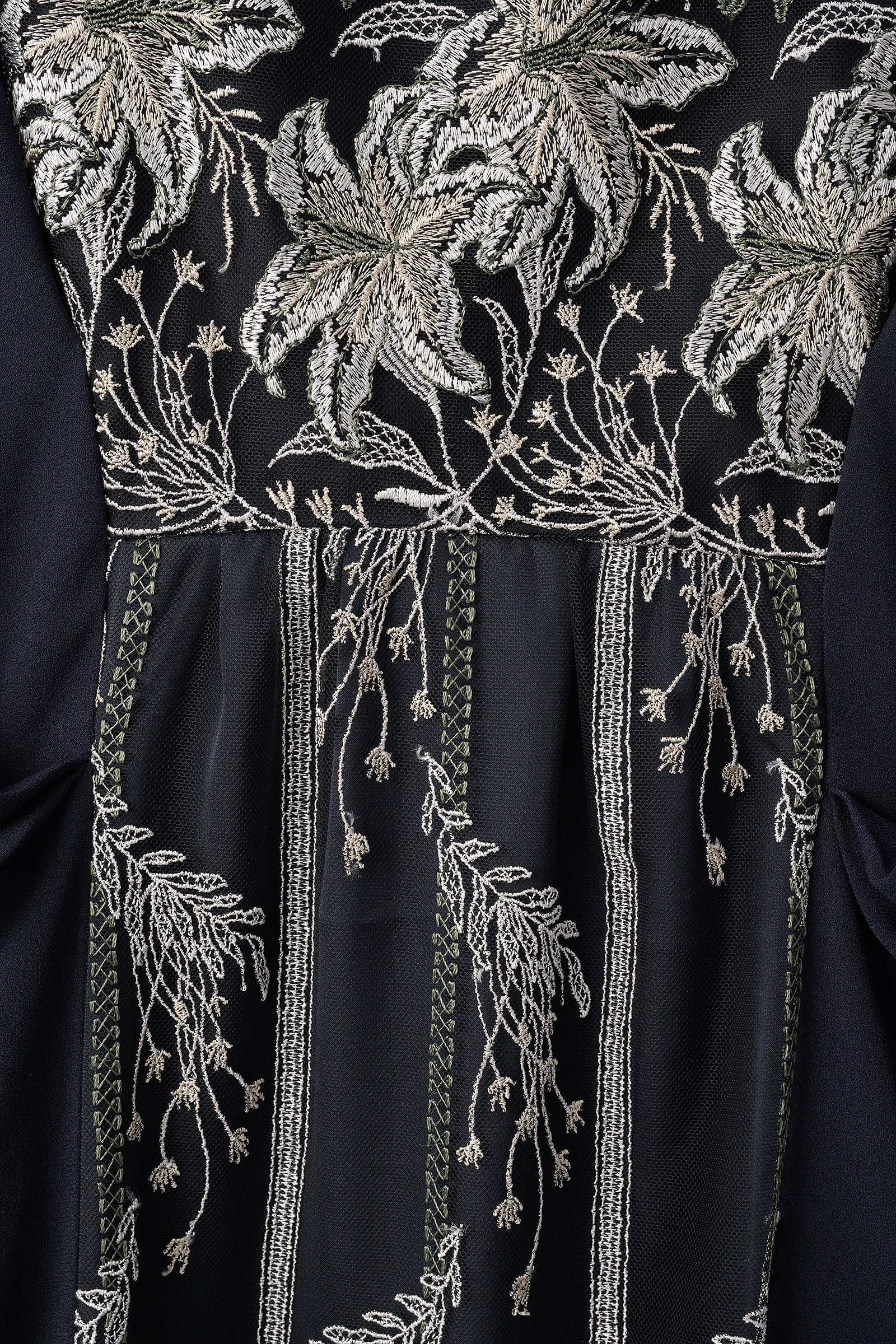 Classic lace dress (Navy)