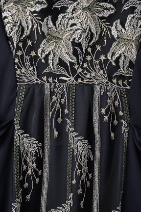 Classic lace dress (Navy)