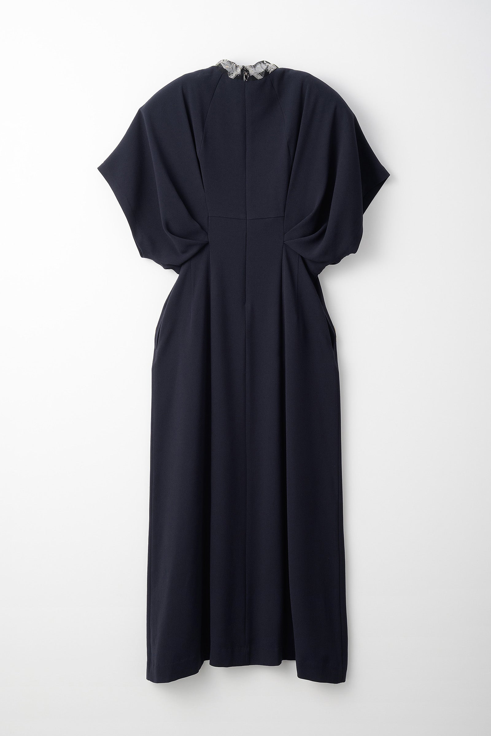 Classic lace dress (Navy)