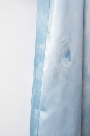 Water mirror print dress (Blue)