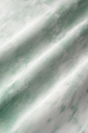 Water mirror print dress (Green)
