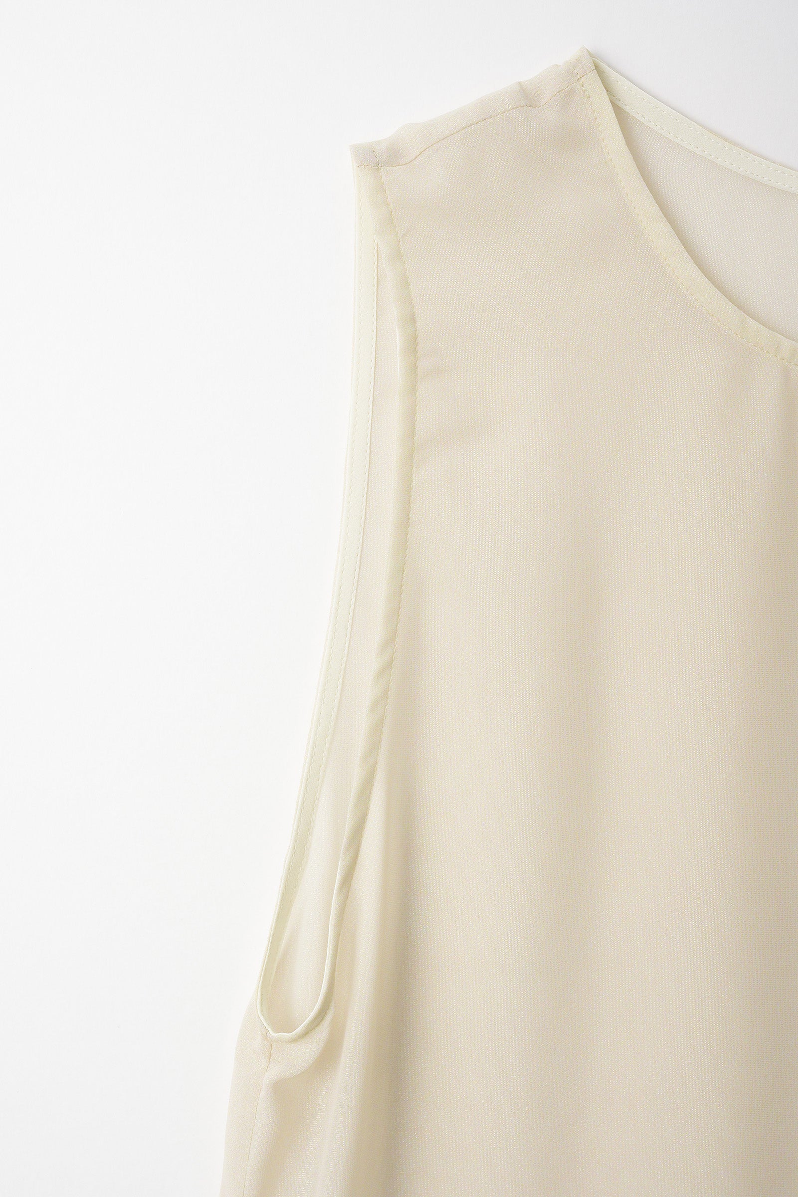 Narcissus print dress (Ecru)