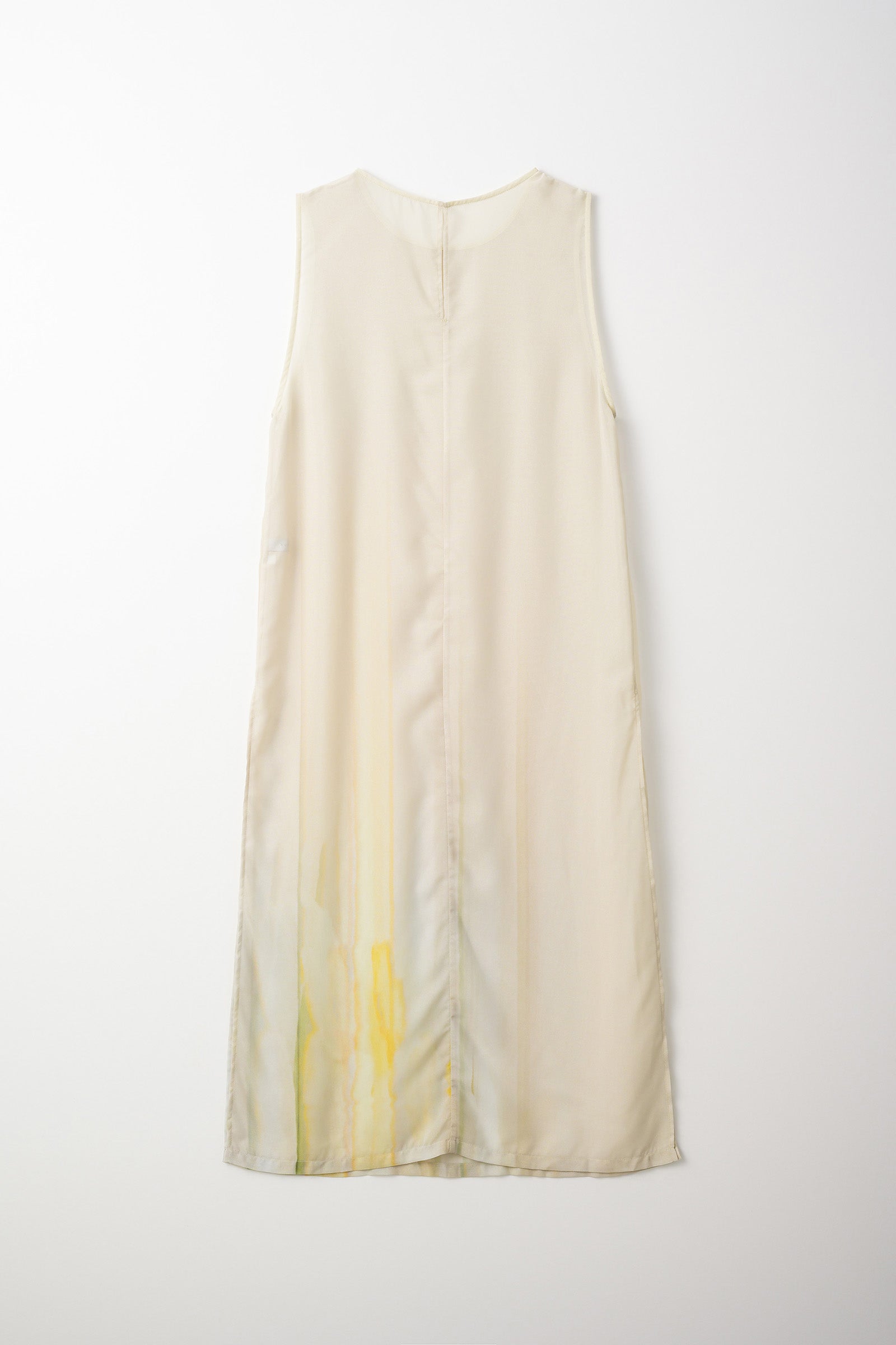 Narcissus print dress (Ecru)