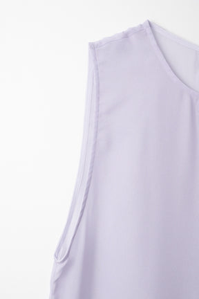 Narcissus print dress (Blue)