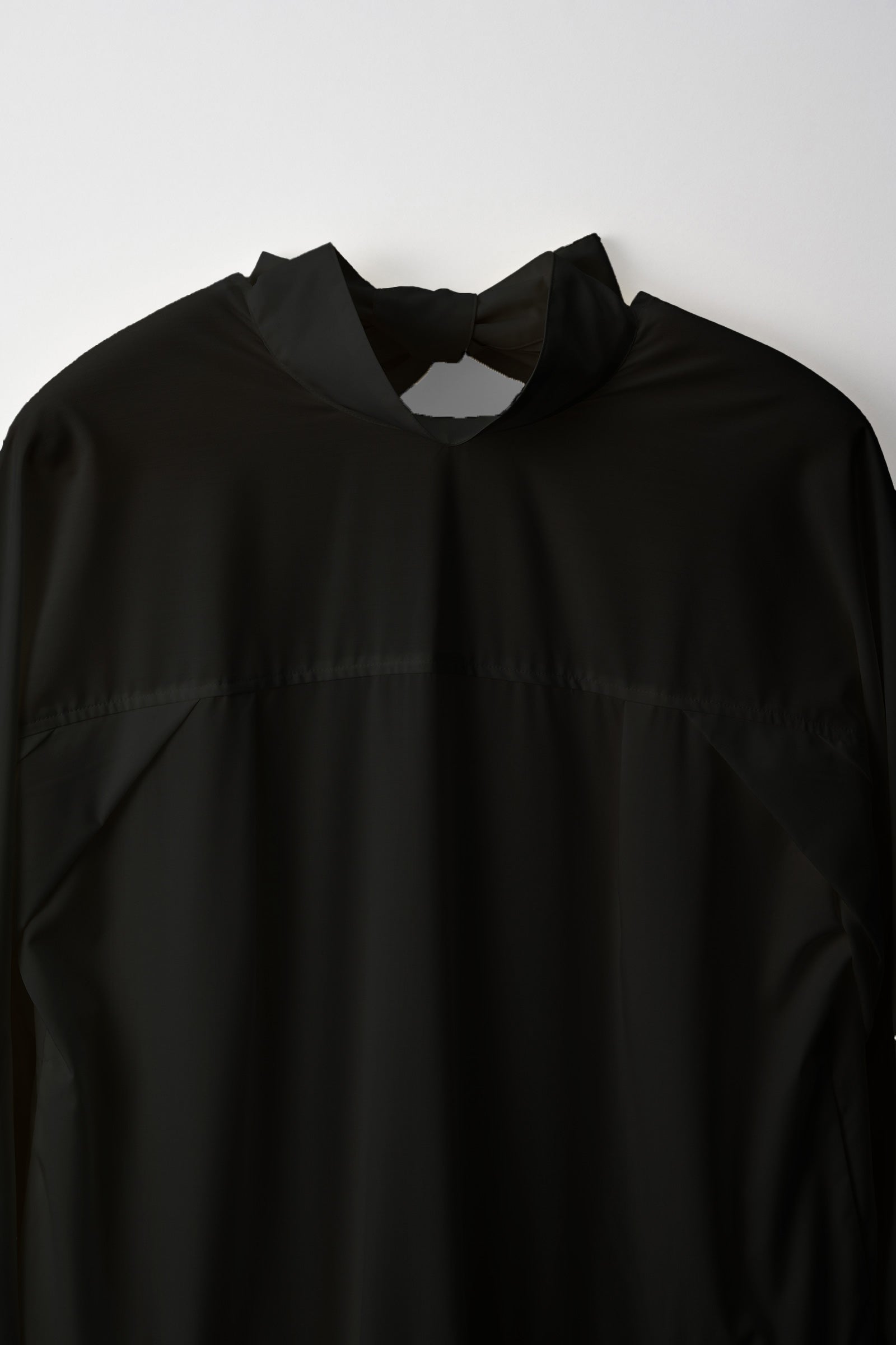 Spray flare shirt dress (Black)