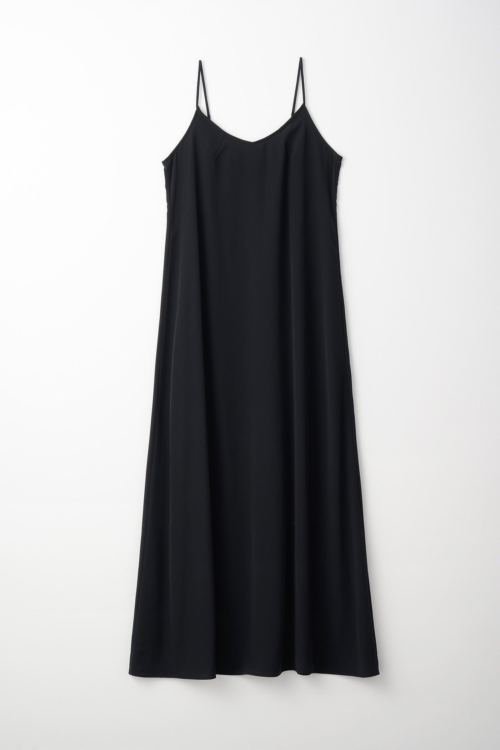 Loop embroidered mesh dress (Black)