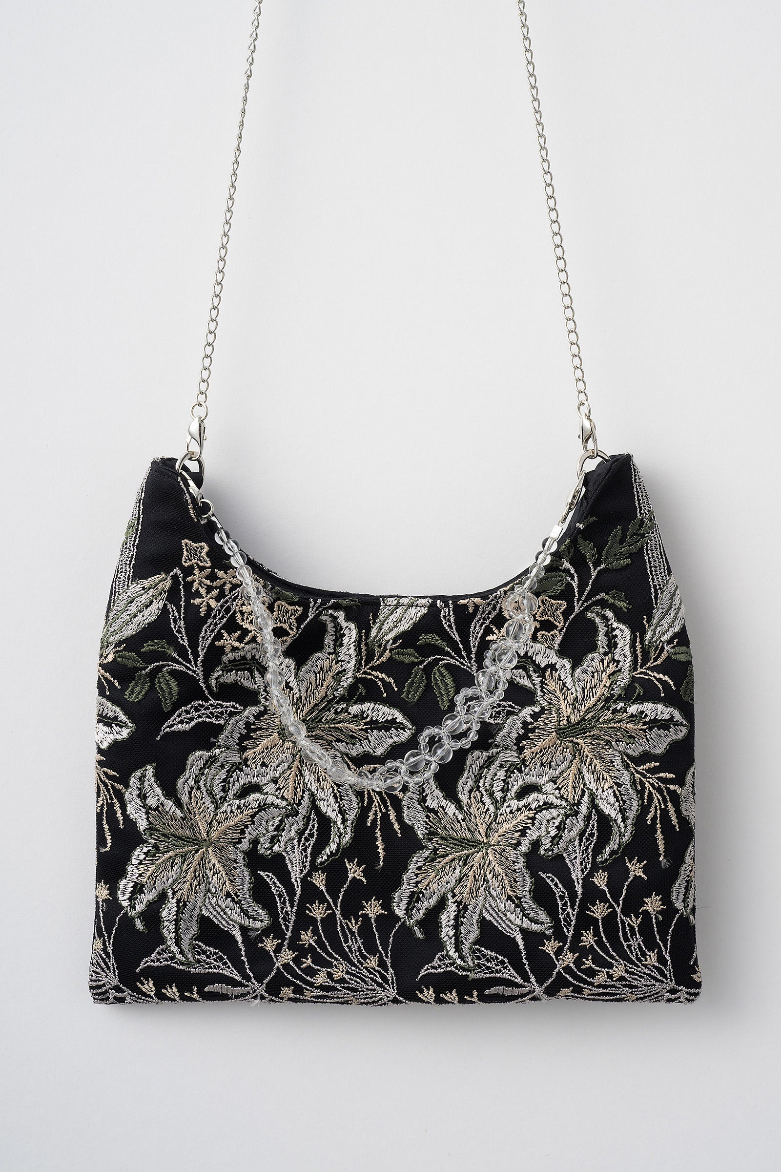 Classic lace mini bag (Black)