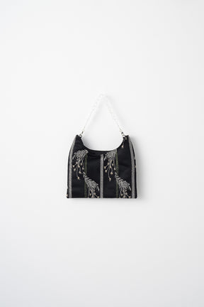 Classic lace mini bag (Black)