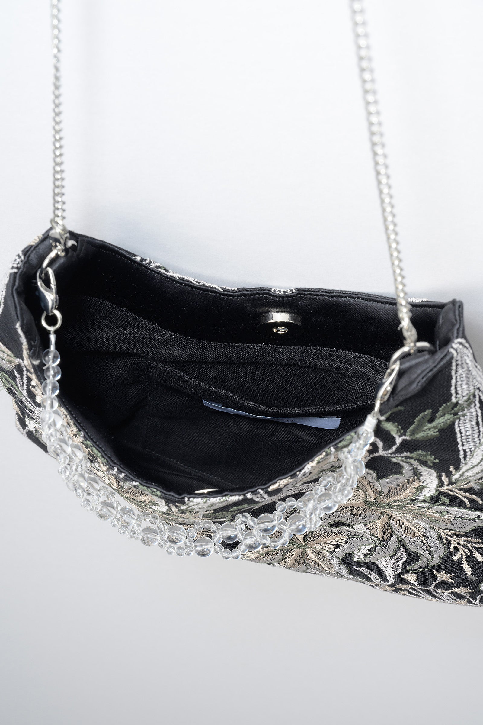 Classic lace mini bag (Black)