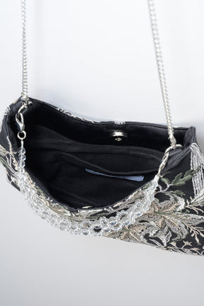 Classic lace mini bag (Black)