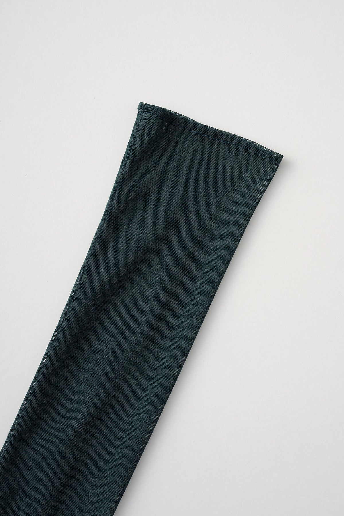 Embroidered mesh gloves (Dark green)