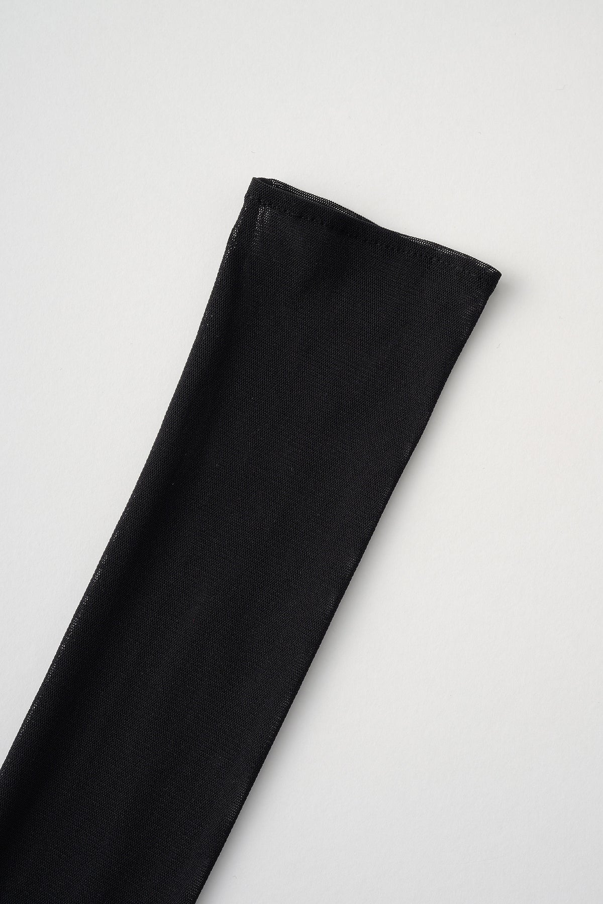Embroidered mesh gloves (Black)