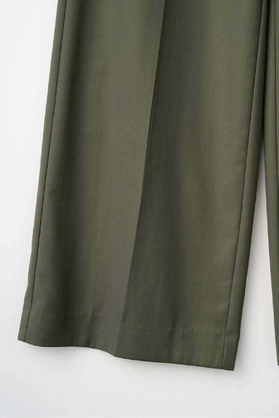 Veil embroidered set up (Khaki)