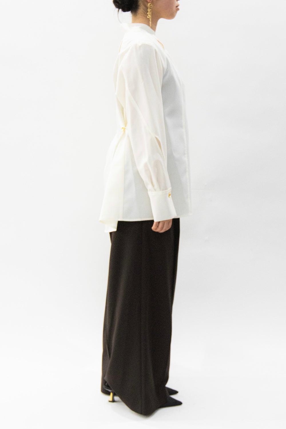 MURRAL Cross cut shirt (Ivory)