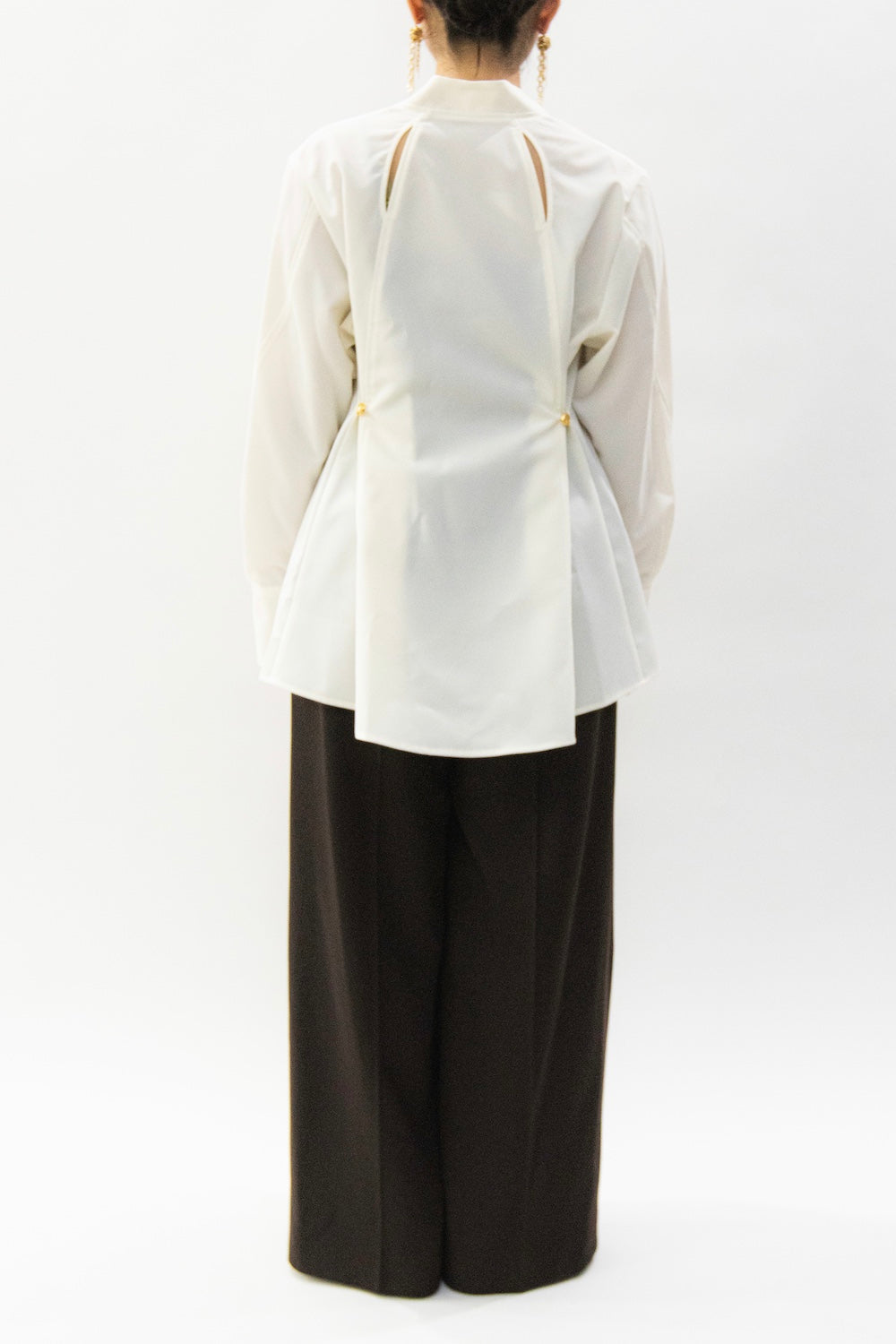 MURRAL Cross cut shirt (Ivory)