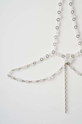 Petal collar lace dress set (Black)