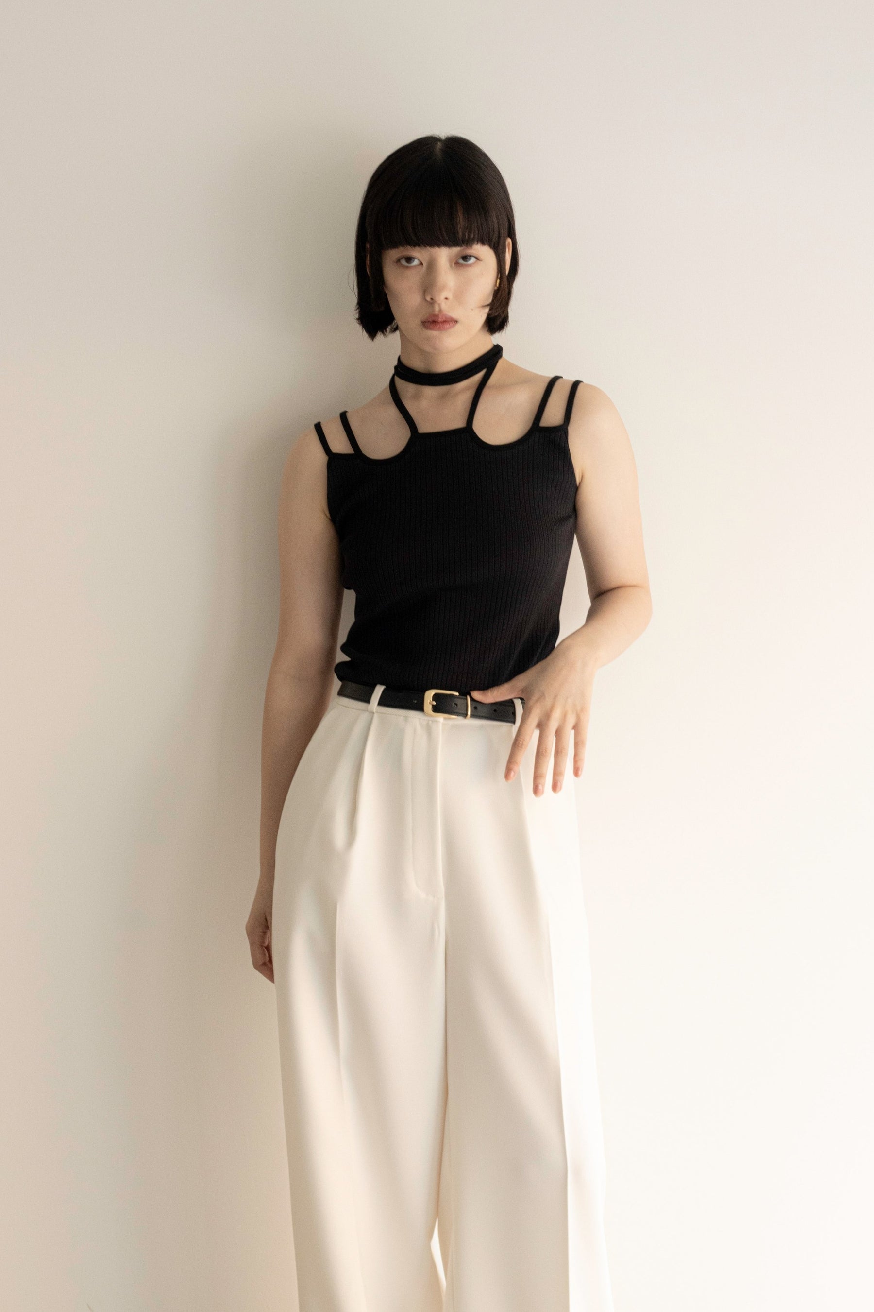 Ivy camisole top (Black)