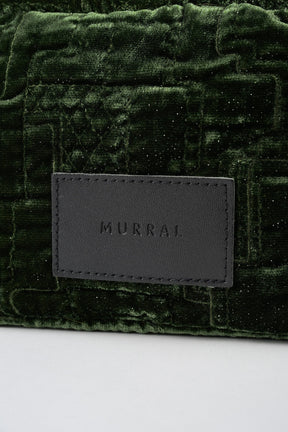 Symbolic embroidery pouch (Green)