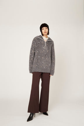 Twinkle knit top (Gray)