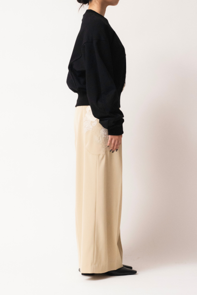 MURRAL Patchwork embroidered sweatshirt (Grage)