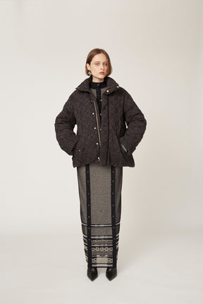 Jewel knit top (Black)