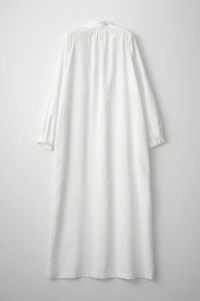 Veil embroidered dress (White)