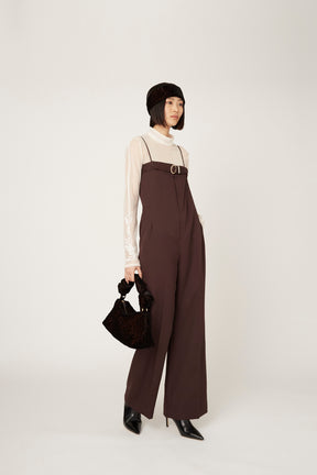 "Shenandoah" jumpsuit (Brown)