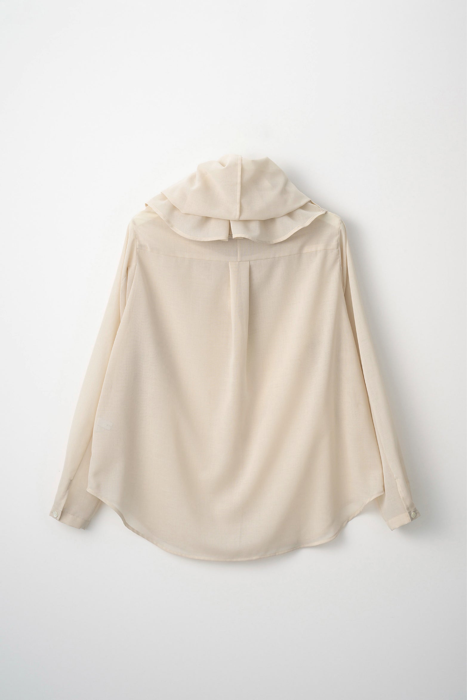 Float hood Shirt (Beige)