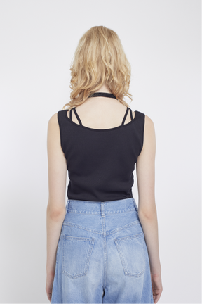 Ivy tank (Black)