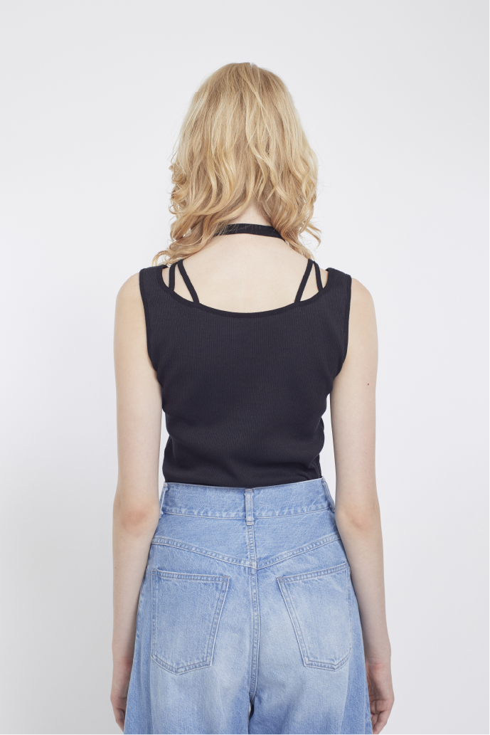 Ivy tank (Black)