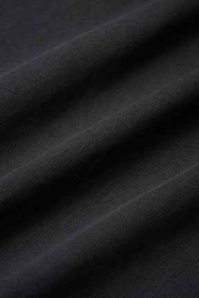 Veil embroidered dress (Black)