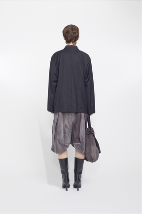 Veil embroidered jacket (Black)